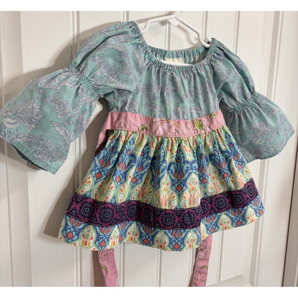 Matilda Jane Girls Secret Fields Paisley Petal Size 18 Months Long Sleeve